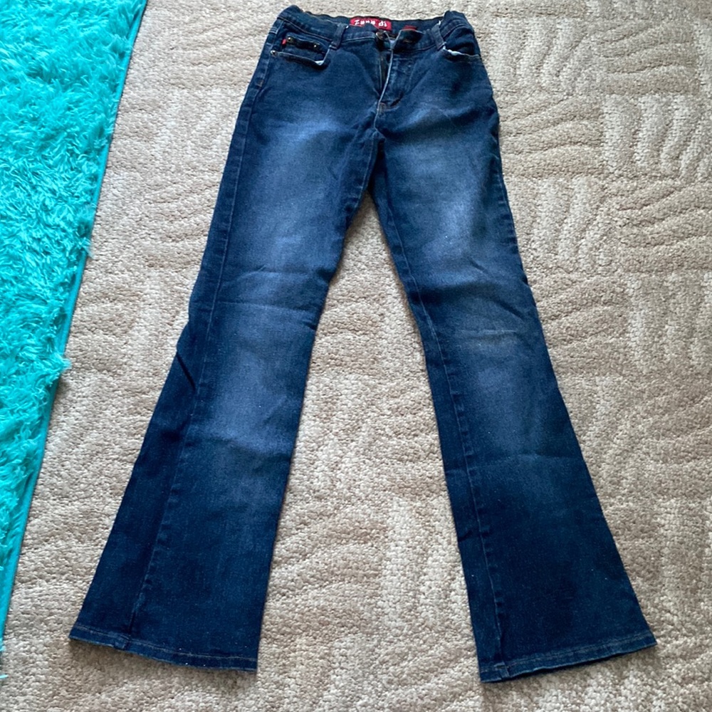 Nice stone wash jeans boot cut